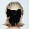 SUI AVA Rosie Velvet Bow - Black