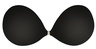 NOOD Push Up Adhesive & Reusable Backless, Strapless Bra Black Onyx / B