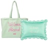 Slip slip pure silk travel pillow with complimentary beach bag - les vacances
