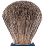 PLISSON 1808 Essential Russian grey shaving brush - Night Blue