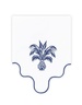 AQUAZURRA ANANAS NAPKIN BLUE AND WHITE
