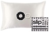 Slip pure silk queen gift set with lace trim - charm