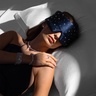 Drowsy Silk Sleep Mask - Crystals by Swarovski