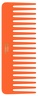 La Bonne Brosse PEIGNE LARGE ORANGE SEVENTIES