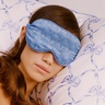 Slip pure silk contour sleep mask bluebelle