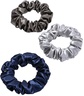 Slip Pure Silk Scrunchies Large Midnight 