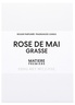 MATIERE PREMIERE Fragranced Candle Rose de Mai Grasse