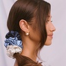 Slip pure silk large scrunchies - skye
