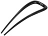 Deborah Pagani Small Sleek Hair Pin Black