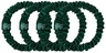 Slip Pure Silk Skinny Scrunchies forest