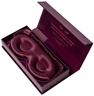 Slip pure silk contour sleep mask - crimson