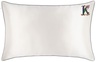 Slip slip pure silk initial collection queen pillowcase - white K