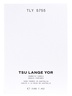 TSU LANGE YOR TLY5755 CANDLE 210 g