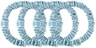 Slip Pure Silk Skinny Scrunchies sky blue