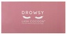 Drowsy Eyelash Protecting Silk Sleep Mask - Damask Rose