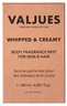 VALJUES Whipped & Creamy Bodymist 180 ml