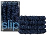 Slip Pure Silk Skinny Scrunchies navy