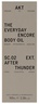 AKT London The Everyday Encore Body Oil SC.02 AFTER THUNDER