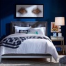 Jonathan Adler NIXON BABY ALPACA THROW navy