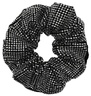 SUI AVA Kelly Crystal Scrunchie - Black Diamond