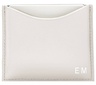 La Bouche Rouge Paris Refillable Fine Leather Compact Case White