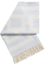 Jonathan Adler NIXON BABY ALPACA THROW light blue