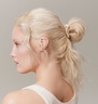 Slip Pure Silk Skinny Scrunchies blonde