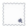 AQUAZURRA ANANAS NAPKIN BLUE AND WHITE