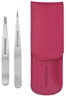 Tweezerman Petite Tweeze Set with Case - Pink