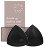 NOOD Double Up Triangle Adhesive Volume Push-Up Pads Black Onyx / A