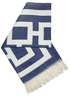 Jonathan Adler NIXON BABY ALPACA THROW navy