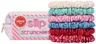 Slip slip pure silk skinny scrunchies with complimentary pouch - high tide