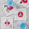 Jonathan Adler LIPS COCKTAIL NAPKINS