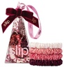 Slip pure silk skinny scrunchie ornament - candy cane