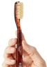 C.O. Bigelow Natural Bristle Toothbrush - Tortoise شعيرات ناعمة